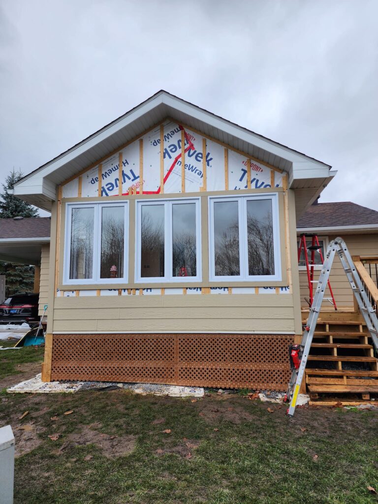 Exterior Service Windows - POIRIER RENOVATIONS