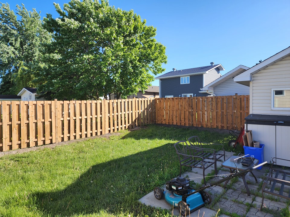 New Fence Installation - POIRIER RENOVATIONS